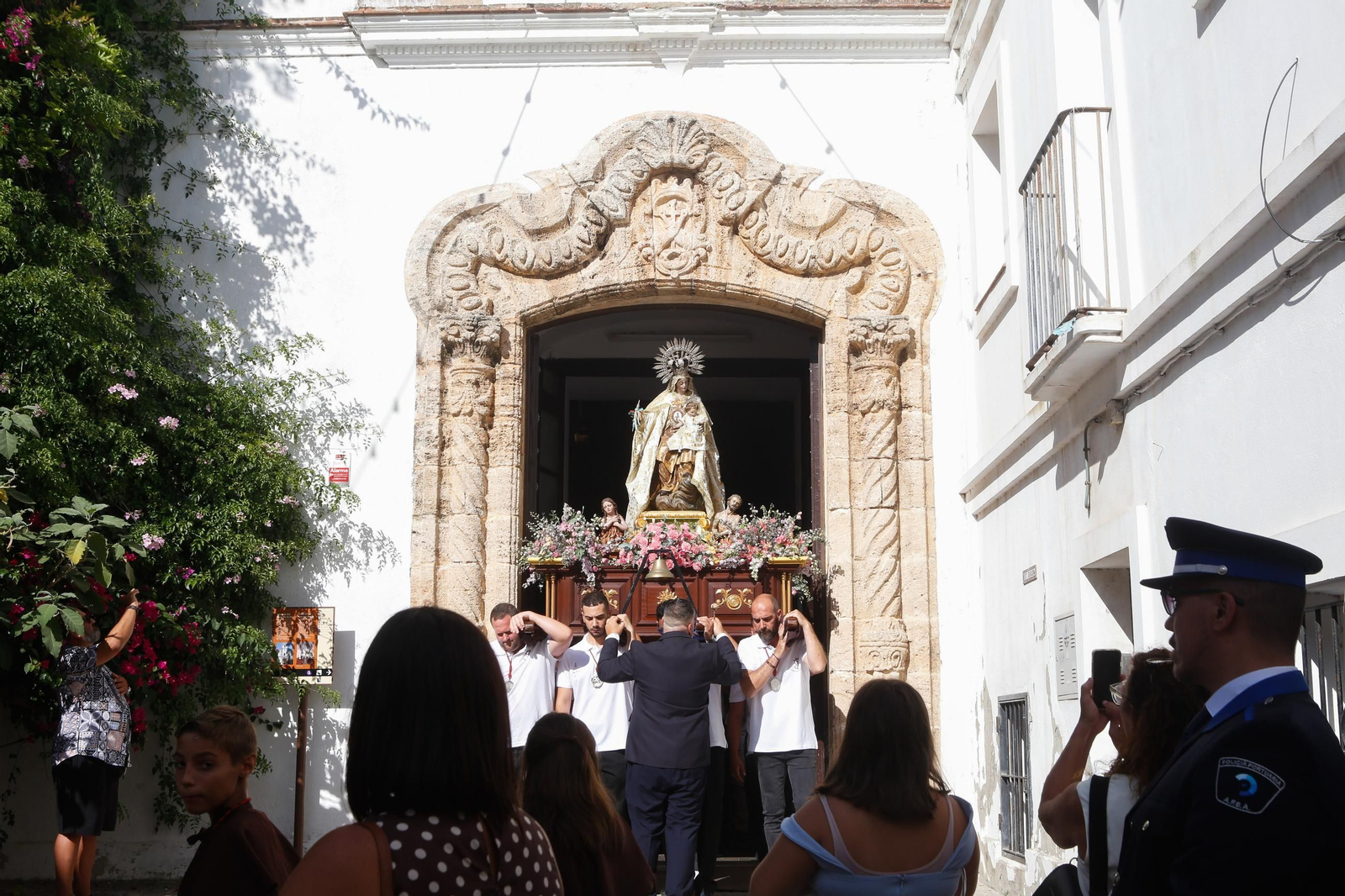 Fotos de la procesión de la Virgen del Carmen en Tarifa