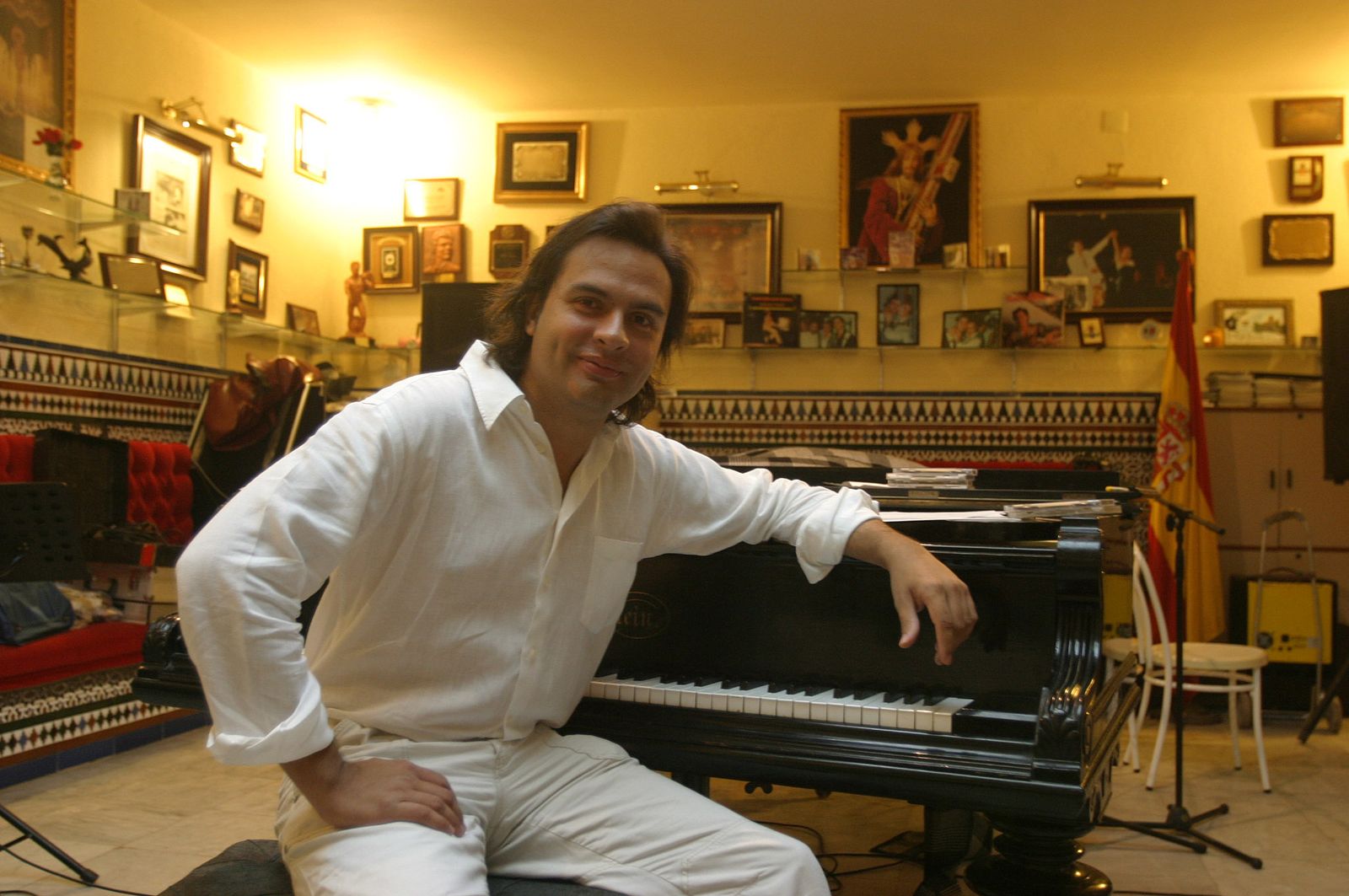 El pianista gaditano Manolo Carrasco.