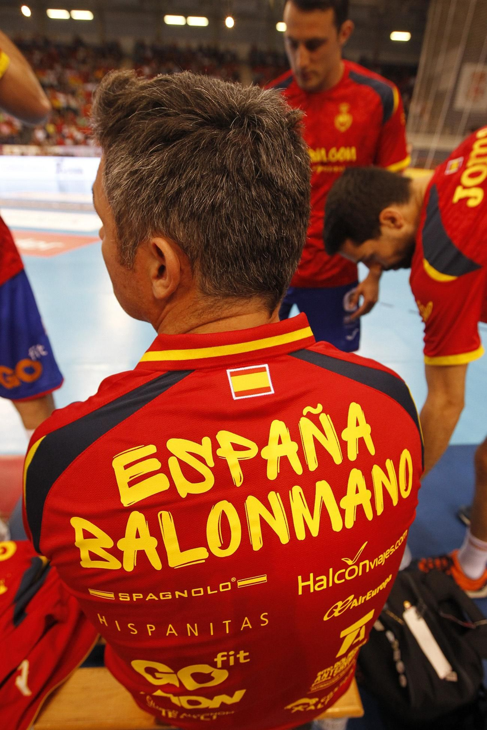 Fotogalería España-Suecia. Balonmano. Palacio Juegos Mediterráneos. Almería