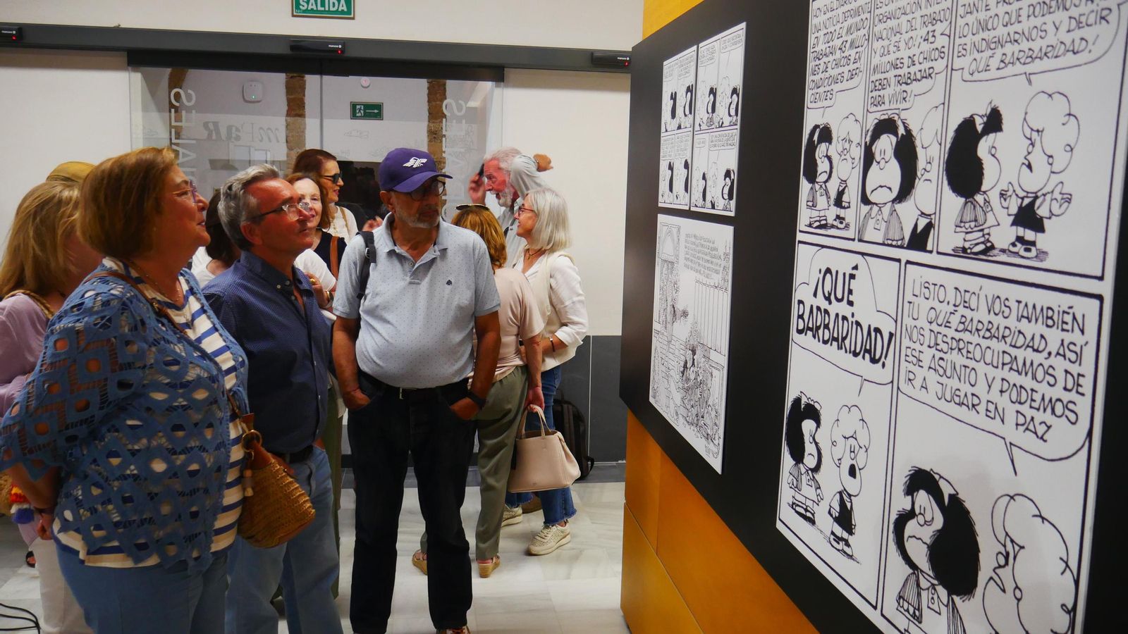 La muestra ha suscitado gran interés.