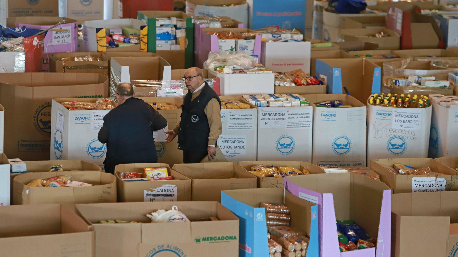 Las mejores fotos de la Gran Recogida de El Banco de Alimentos en el Campo de Gibraltar