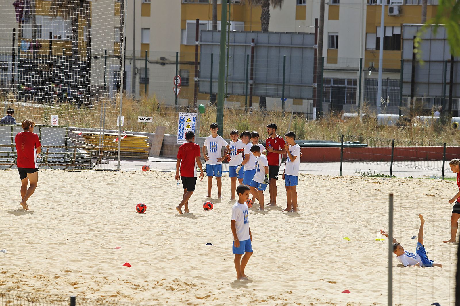 Imágenes del Campus Recreativo de Huelva Fútbol Playa
