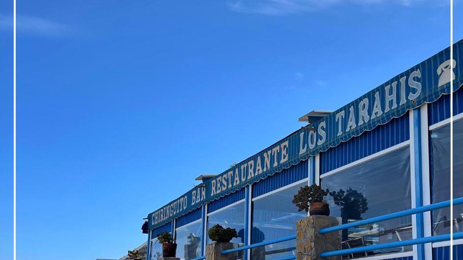 Restaurante Los Tarahis de Agua Amarga.