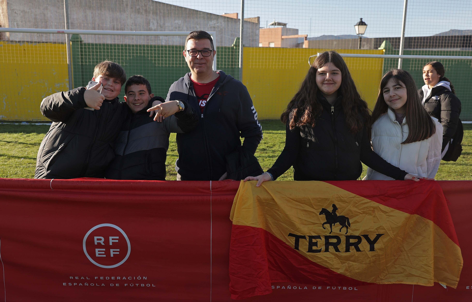 Búscate durante el segundo partido España - Italia sub-17 en Los Barrios
