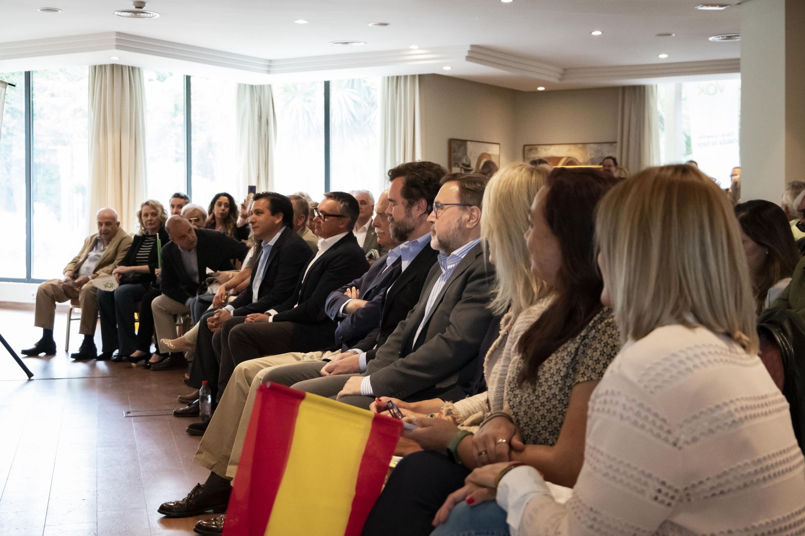 Espinosa de los Monteros, en un mitin de Vox en Jerez