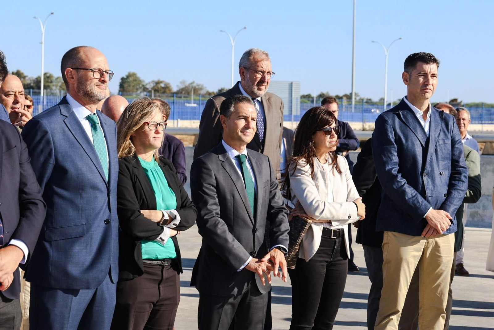 Imágenes de la inauguración de la doble rampa Ro-ro del Muelle Sur del Puerto de Huelva