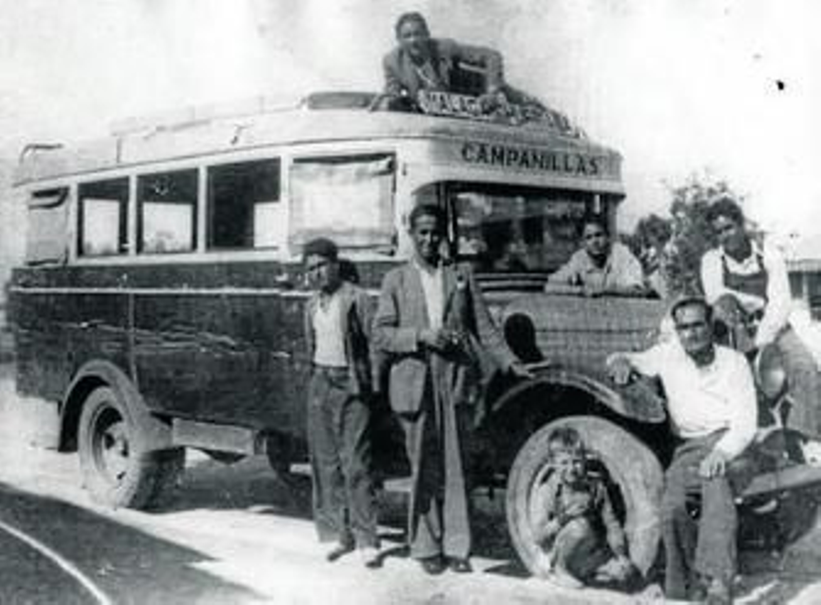 Una imagen del archivo de Autocares Olmedo.