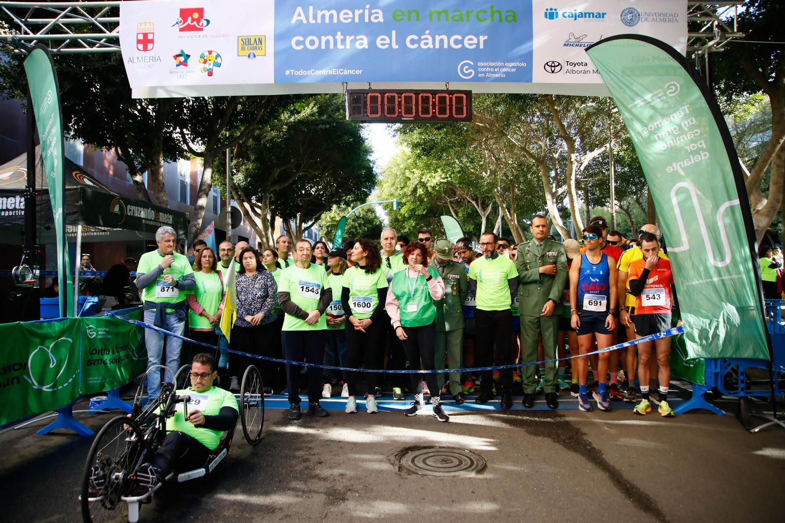 Imágenes de la Carrera contra el Cáncer de Almería