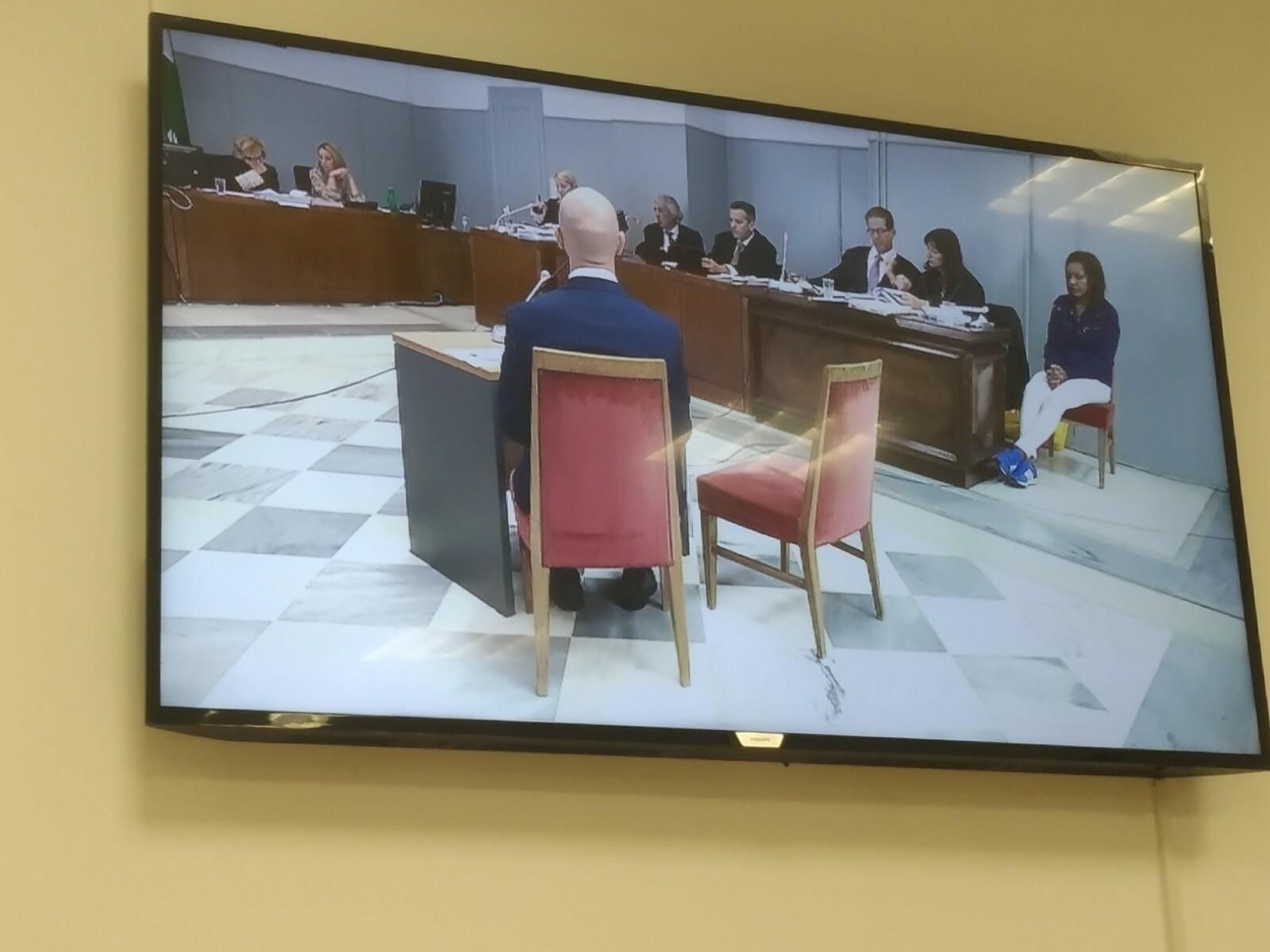 Uno de los guardias civiles que ha declarado este viernes en calidad de perito. Uno de los guardias civiles que ha declarado este viernes en calidad de perito.