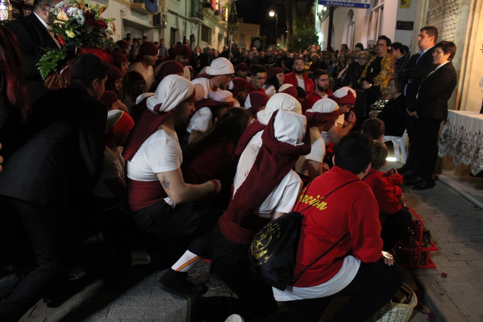 Imágenes de la procesión del Jueves Santo en Vera