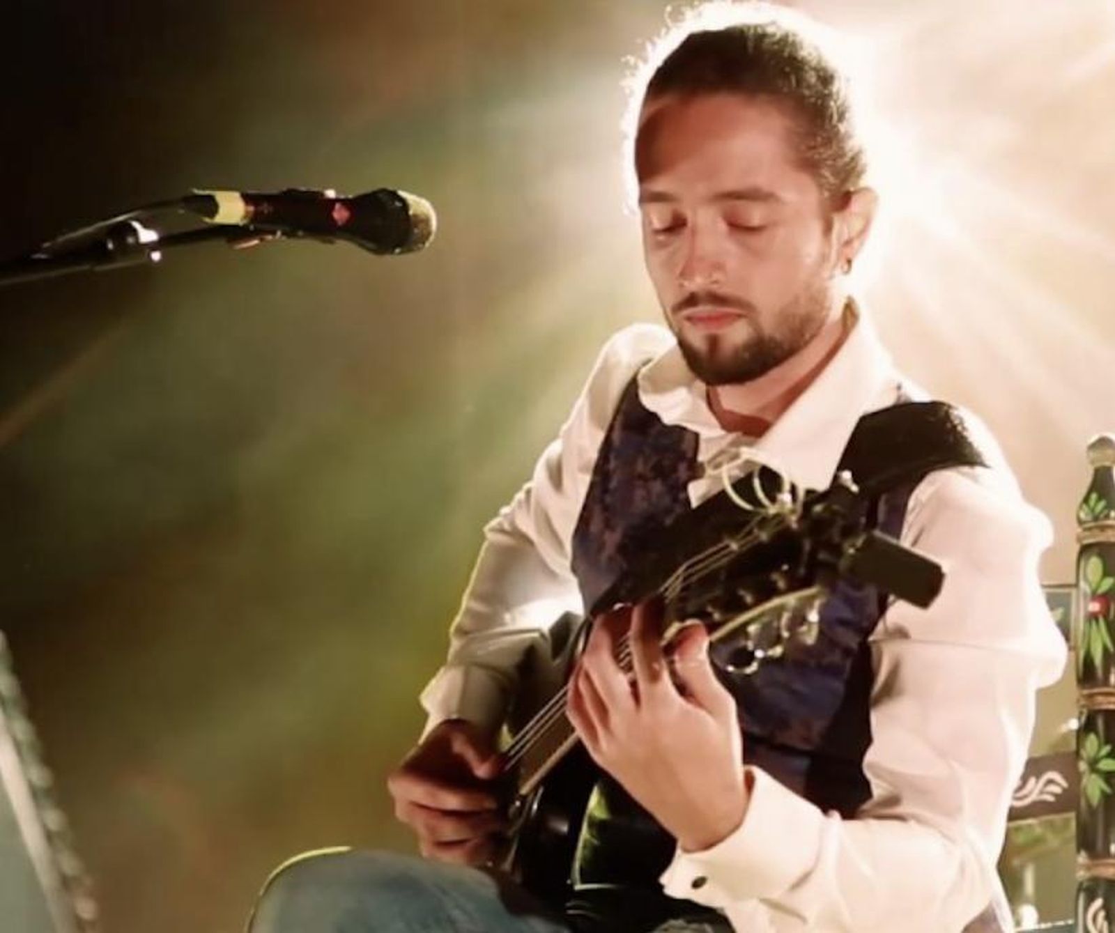 Cristian Moret en concierto en Punta Umbria