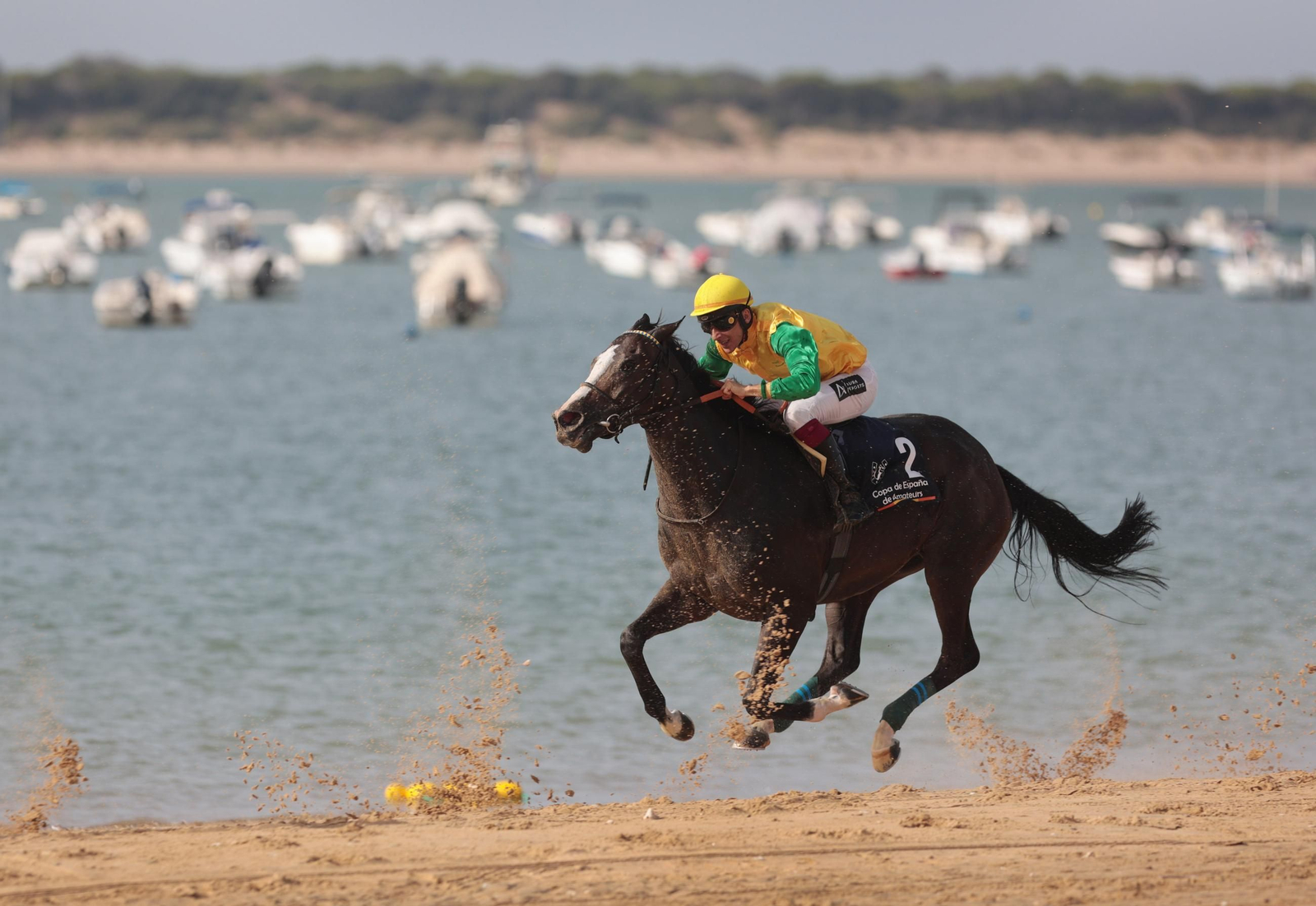 Imágenes del primer día de las Carreras de Caballos en Sanlúcar
