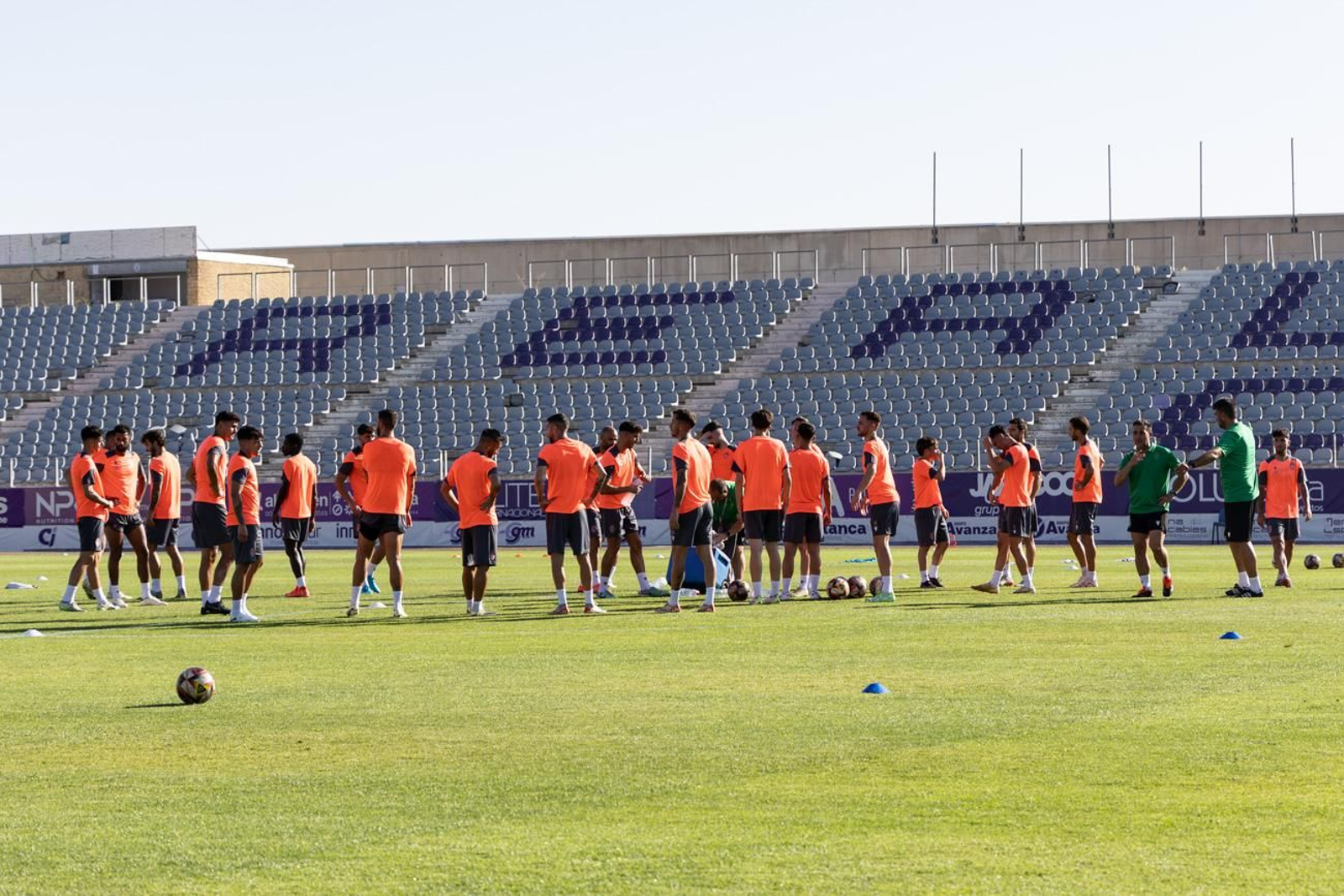 Primer día de curso del Real Jaén, en imágenes