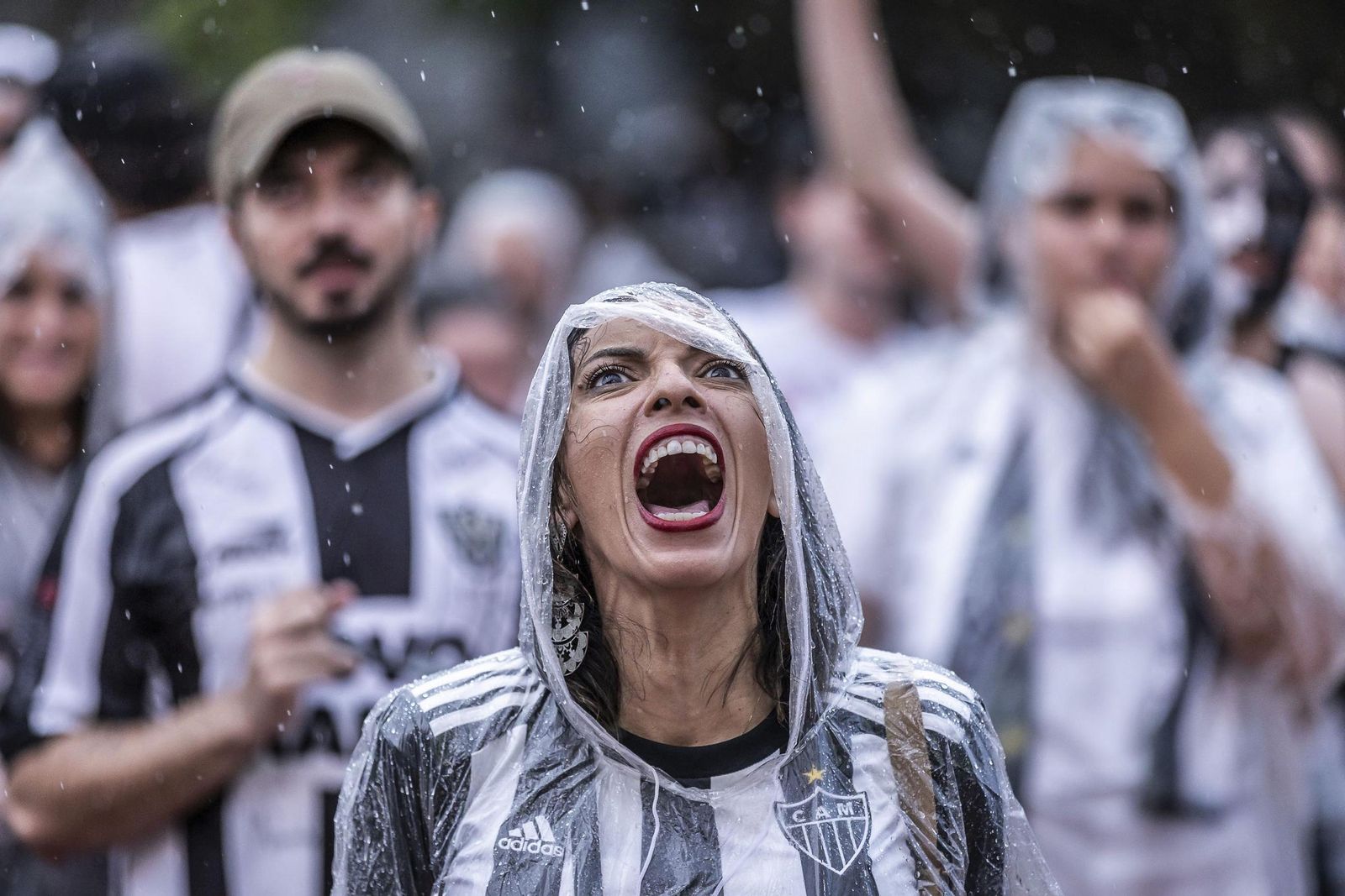 Las fotos de una final de la Libertadores histórica; Botafogo, campeón con 10, ante Atlético Mineiro