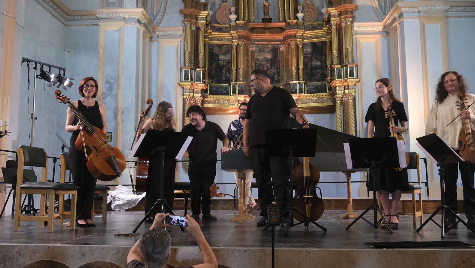 Concierto final de los alumnos en el Festival de Vélez Blanco, en imágenes