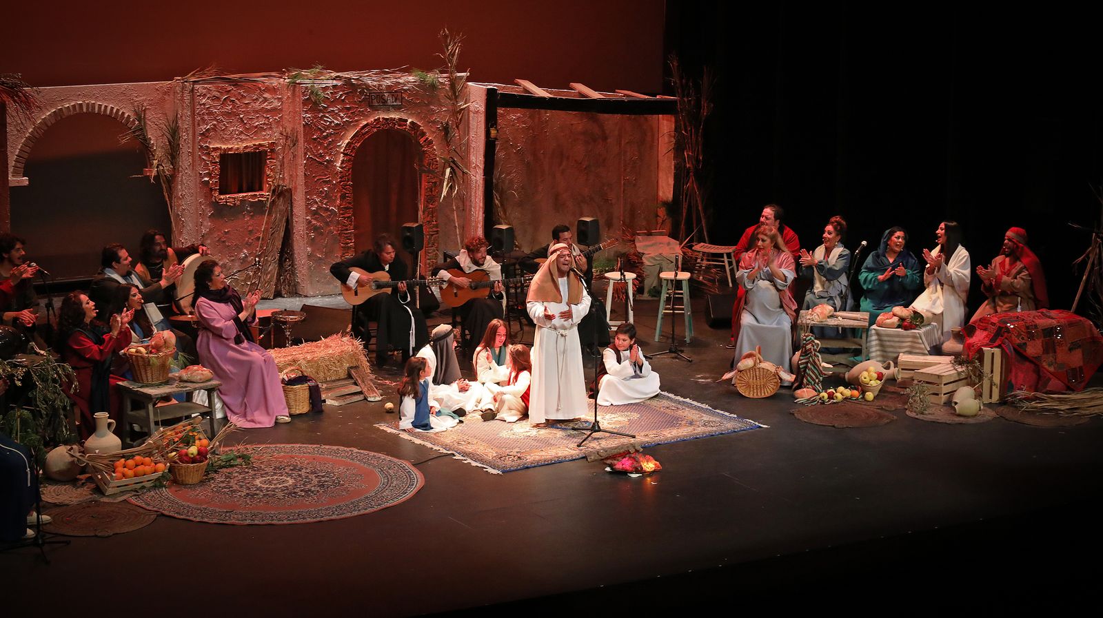 Un Belén muy flamenco en el Villamarta