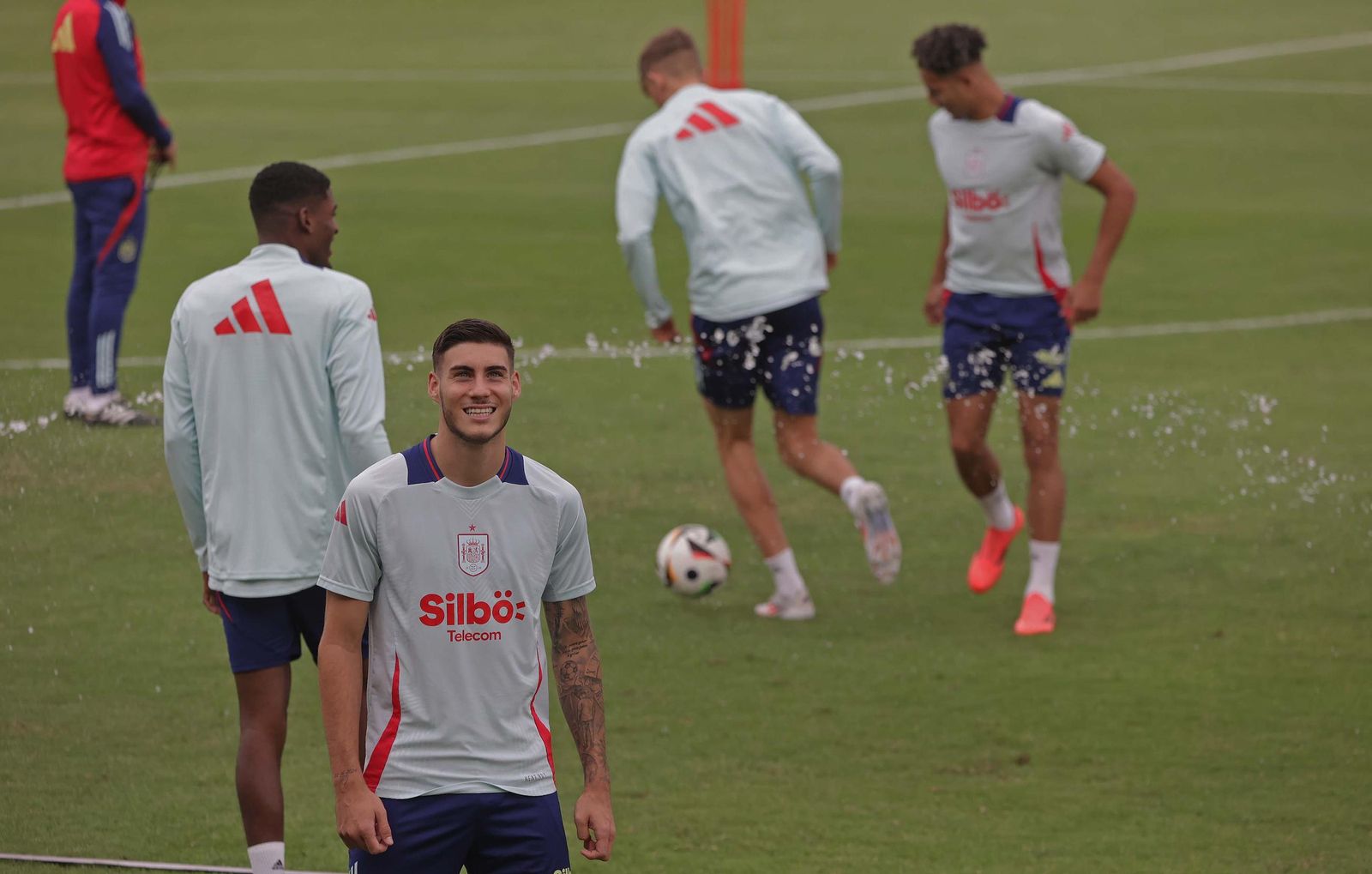 Fotos del entrenamiento de la selección española sub-21 en Algeciras