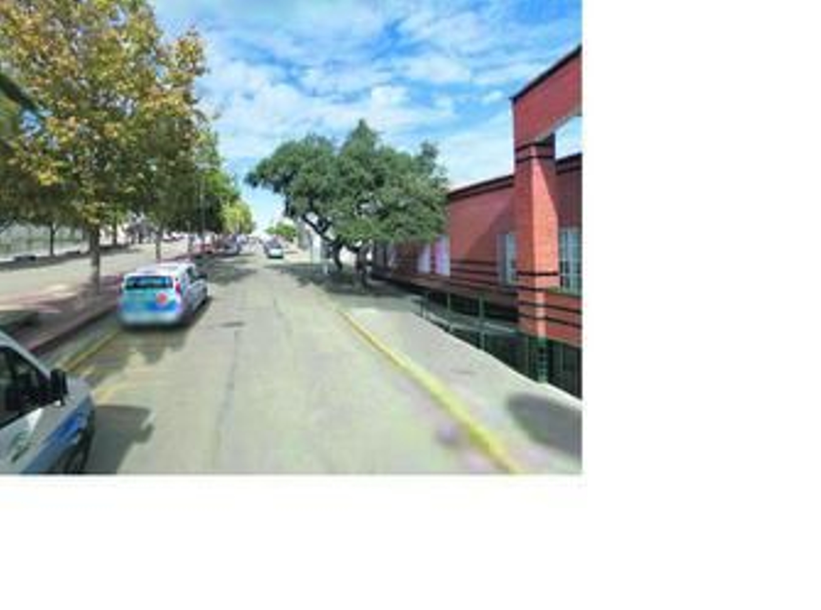 Imagen de la calle doctor Marañón de Valverde del Camino.