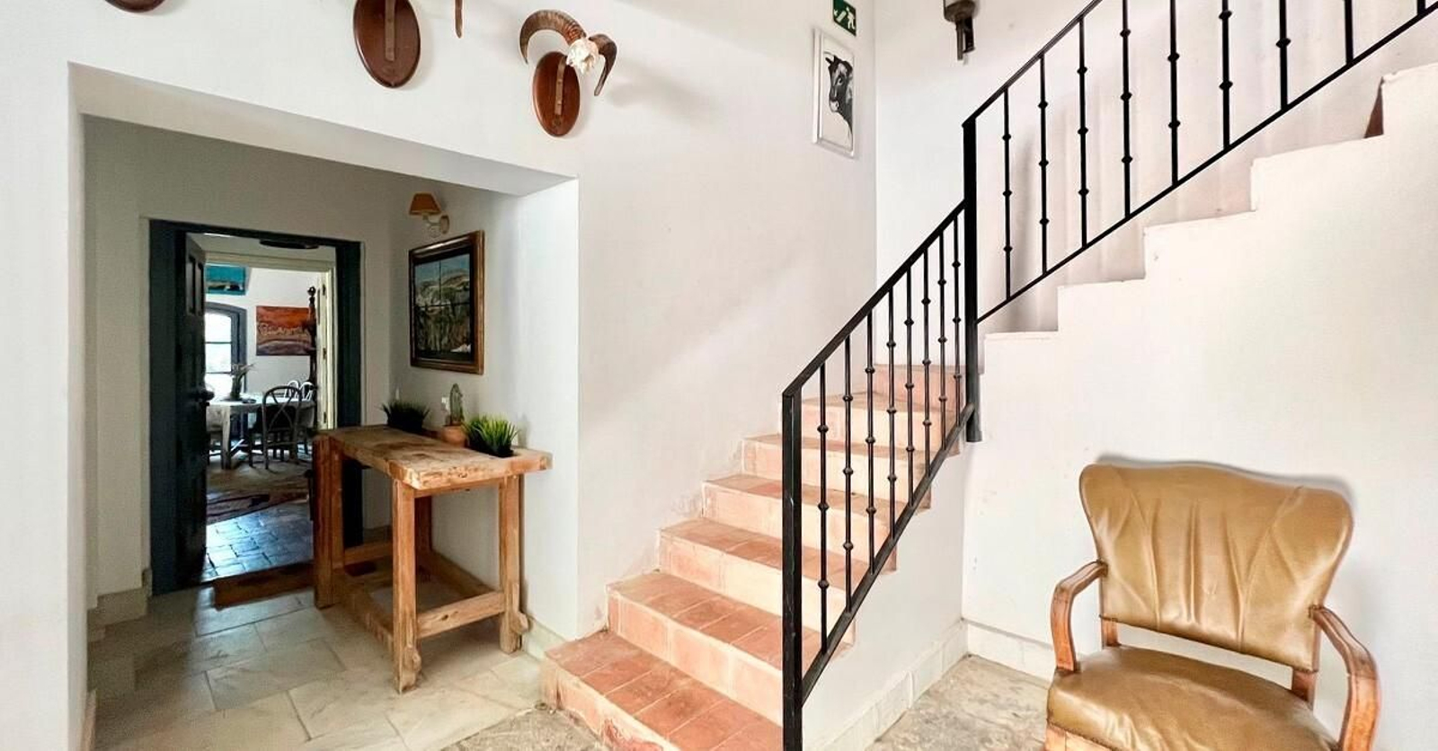 Interior de la vivienda.