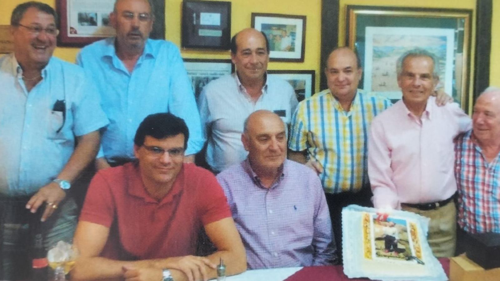 El Ciudadano Servando, celebrando su 79 cumpleaños.