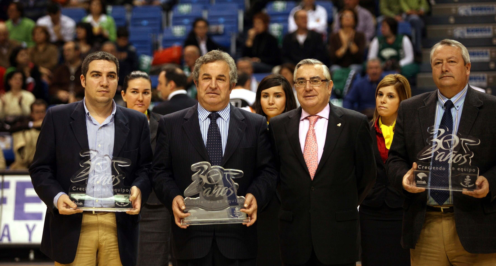 Francisco de Paula Molina, en su etapa al frente del Unicaja