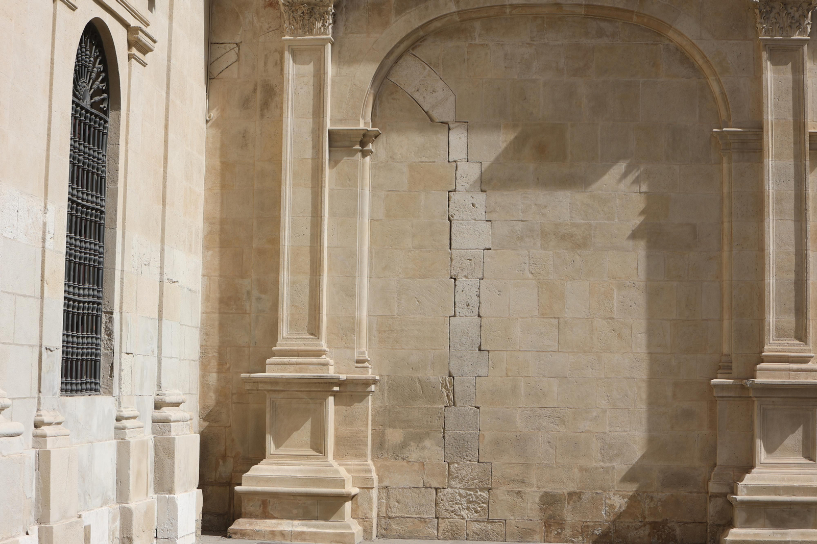 Obras en la fachada del ayuntamiento