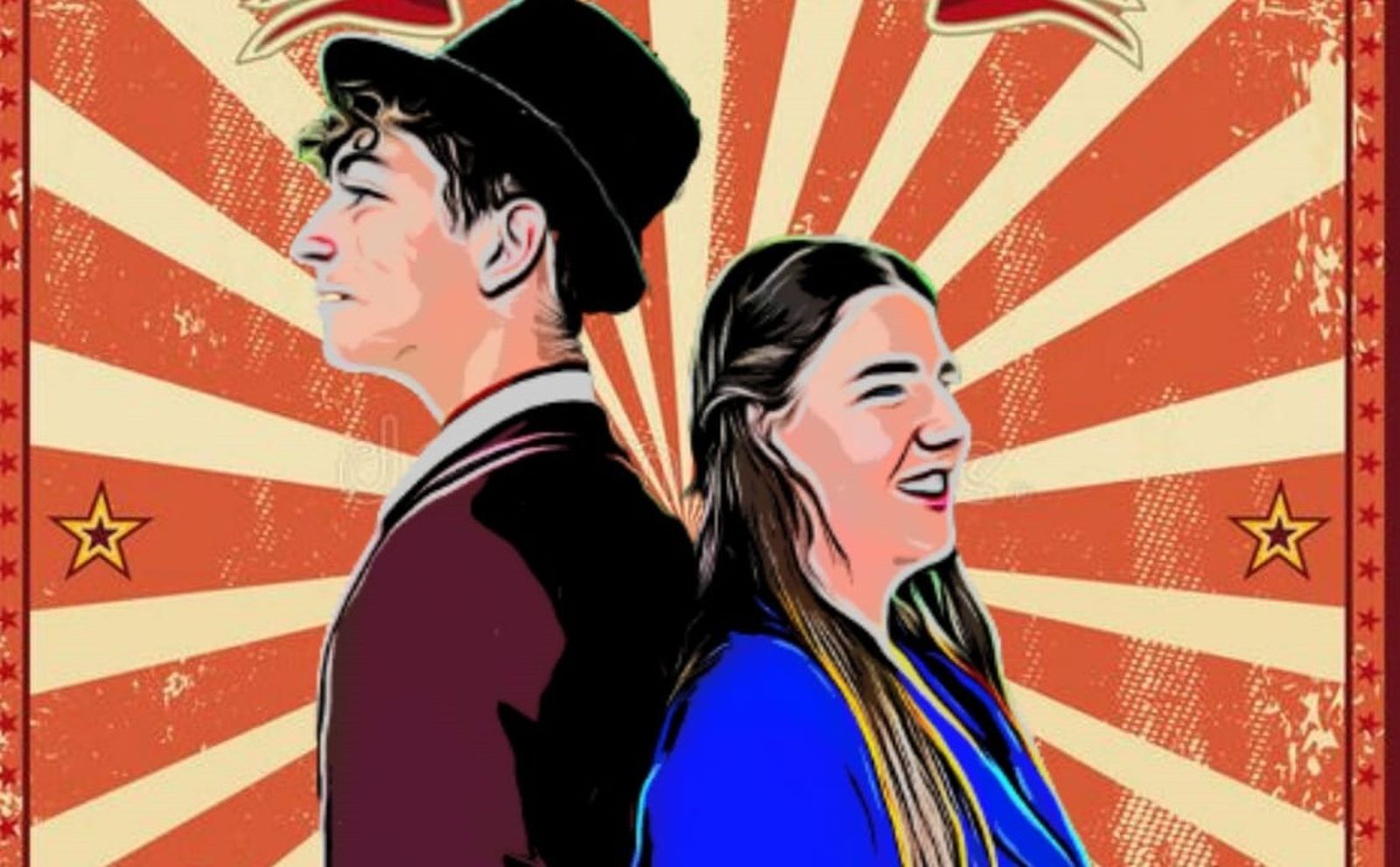 un fragmento del cartel del musical de los alumnos de Artes Escénicas del IES Pintor Juan Lara.