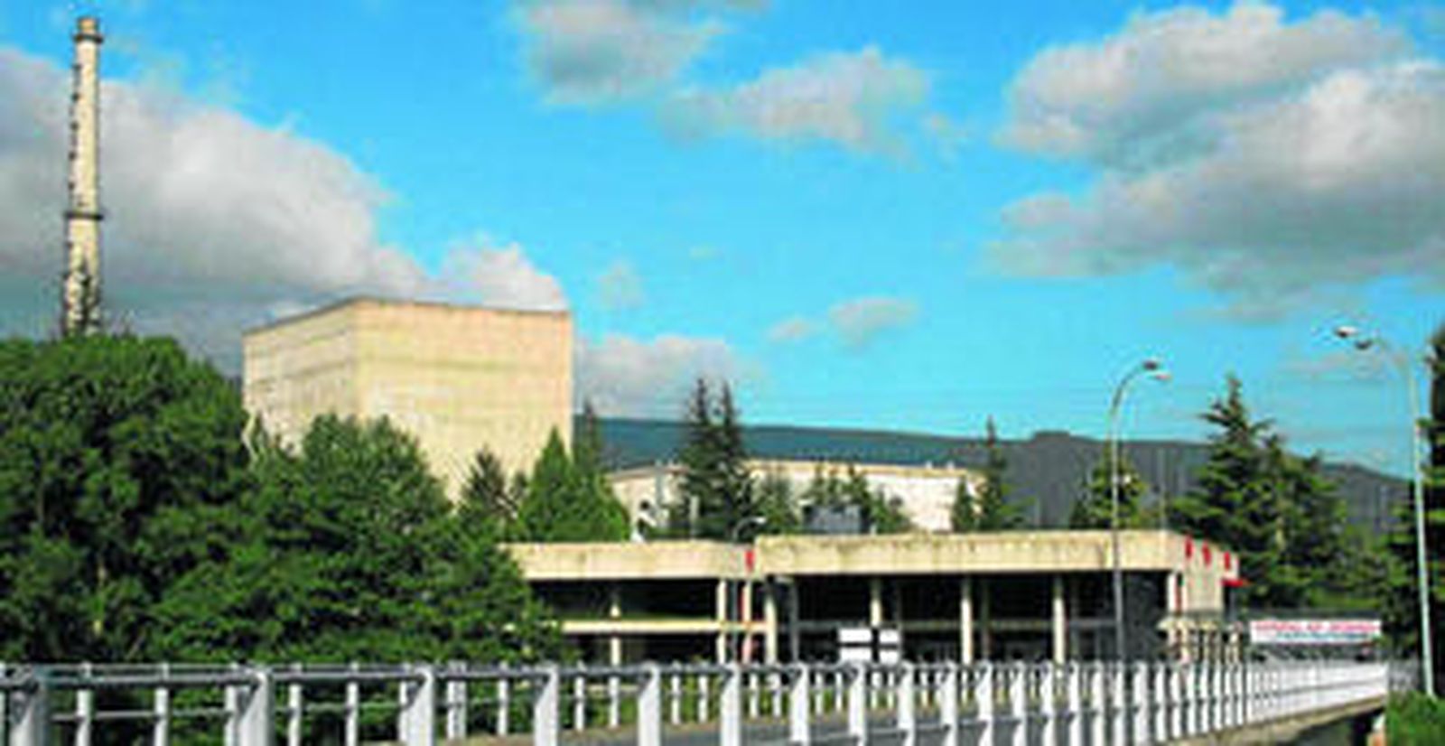 Central nuclear de Garoña, en la provincia de Burgos.