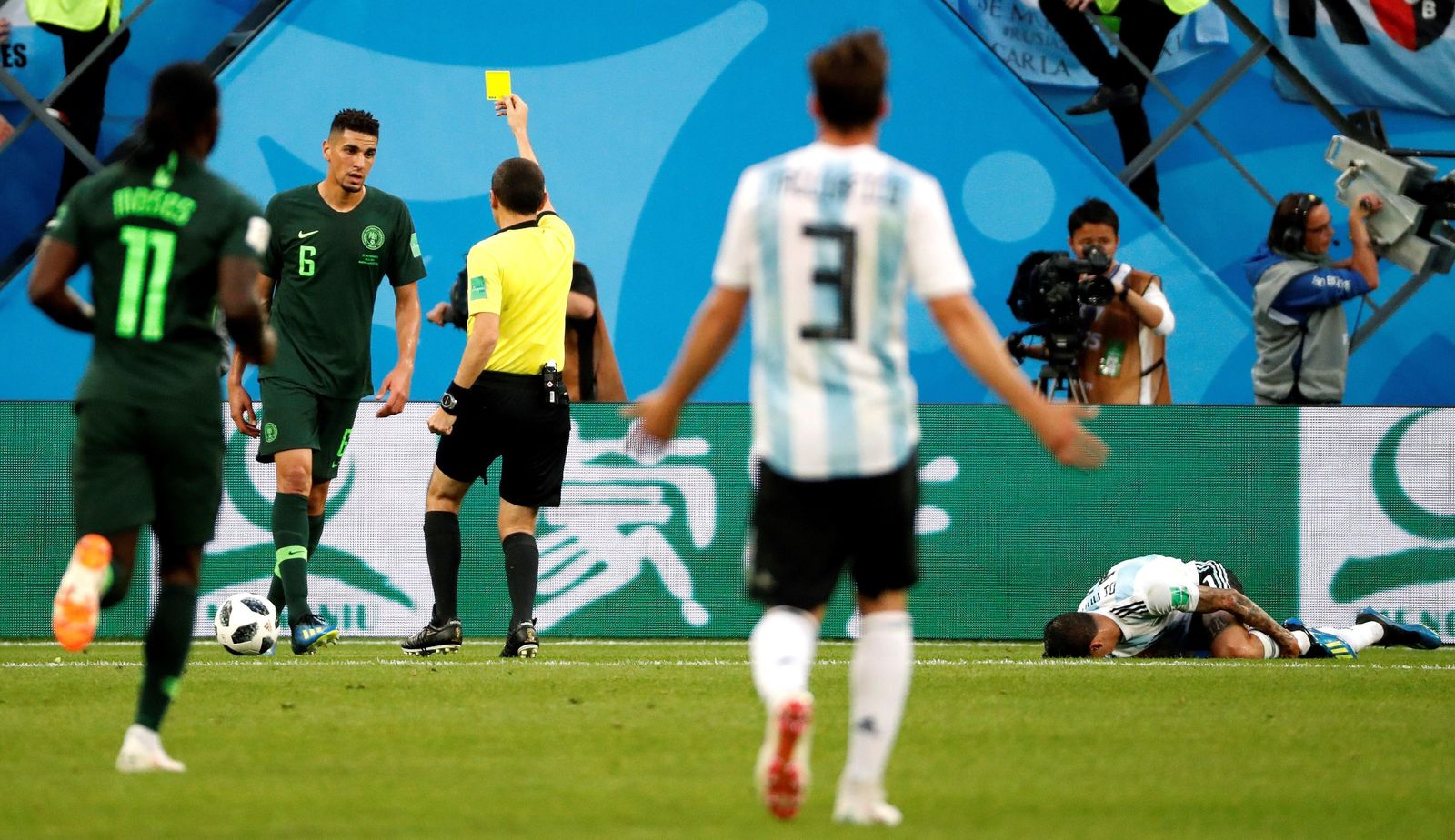 Las imágenes del Nigeria-Argentina