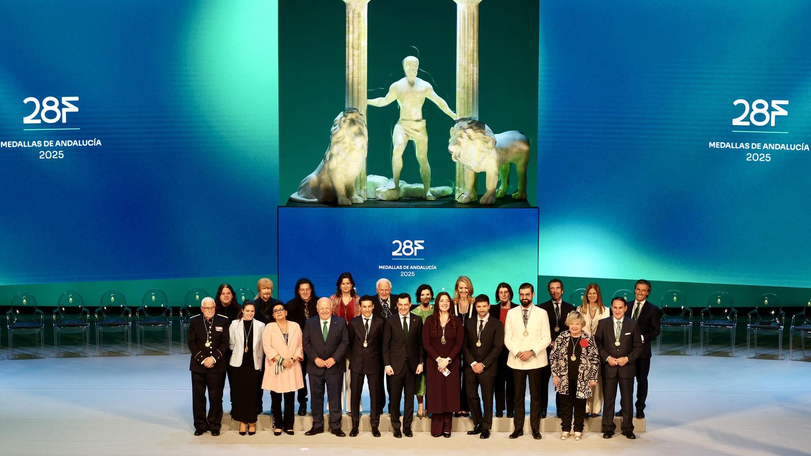 Las mejores imágenes de la gala del 28F día de Andalucía