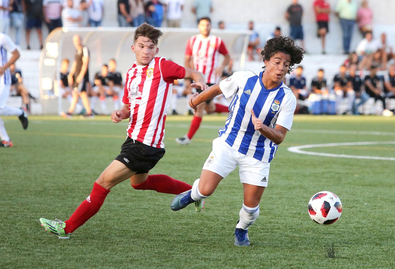 Imágenes del partido Riotinto-Recreativo de pretemporada 2019