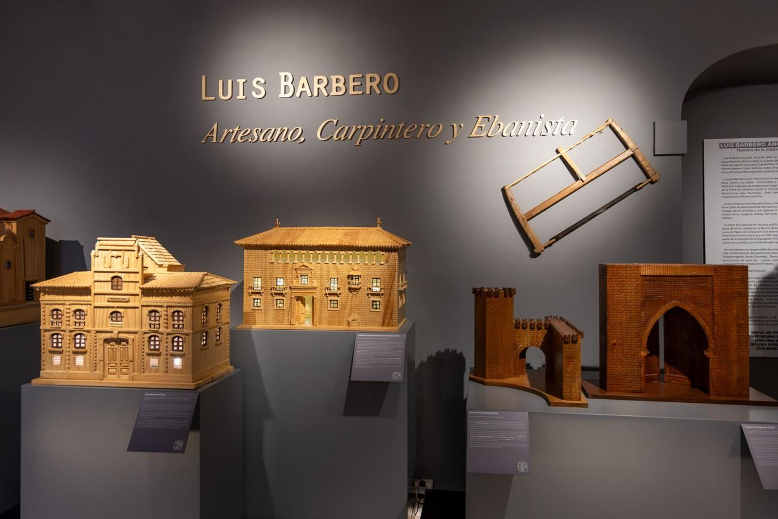 Miniaturas con alma: el legado de Luis Barbero ya tiene museo en Jaén Miniaturas con alma: el legado de Luis Barbero ya tiene museo en Jaén