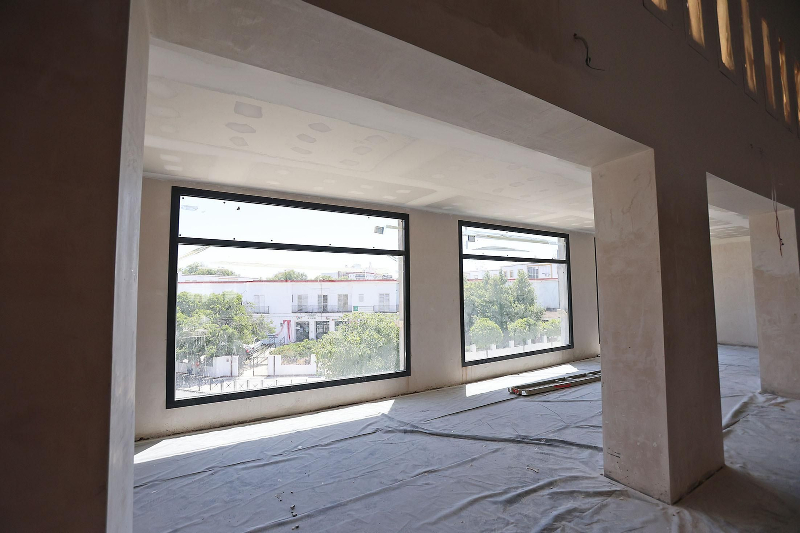 Imágenes del actual estado de las obras del mercado de San Sebastián