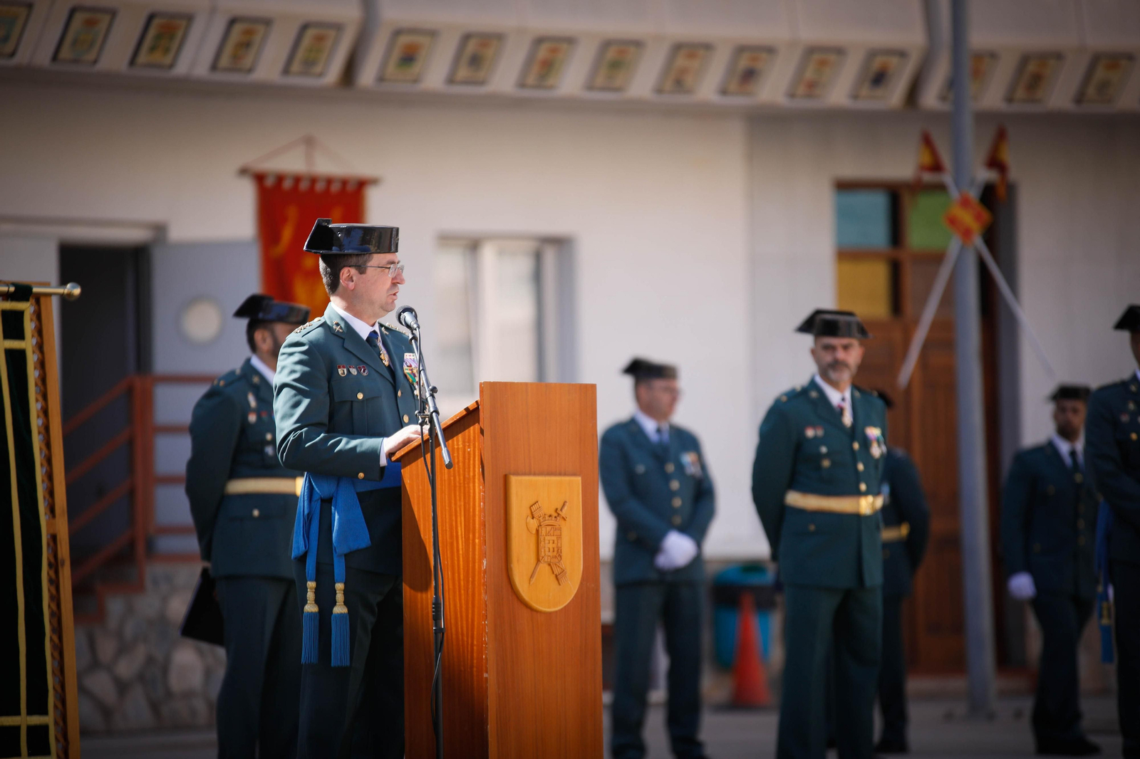 Fotogalería del 180 aniversario de la Guardia Civil.
