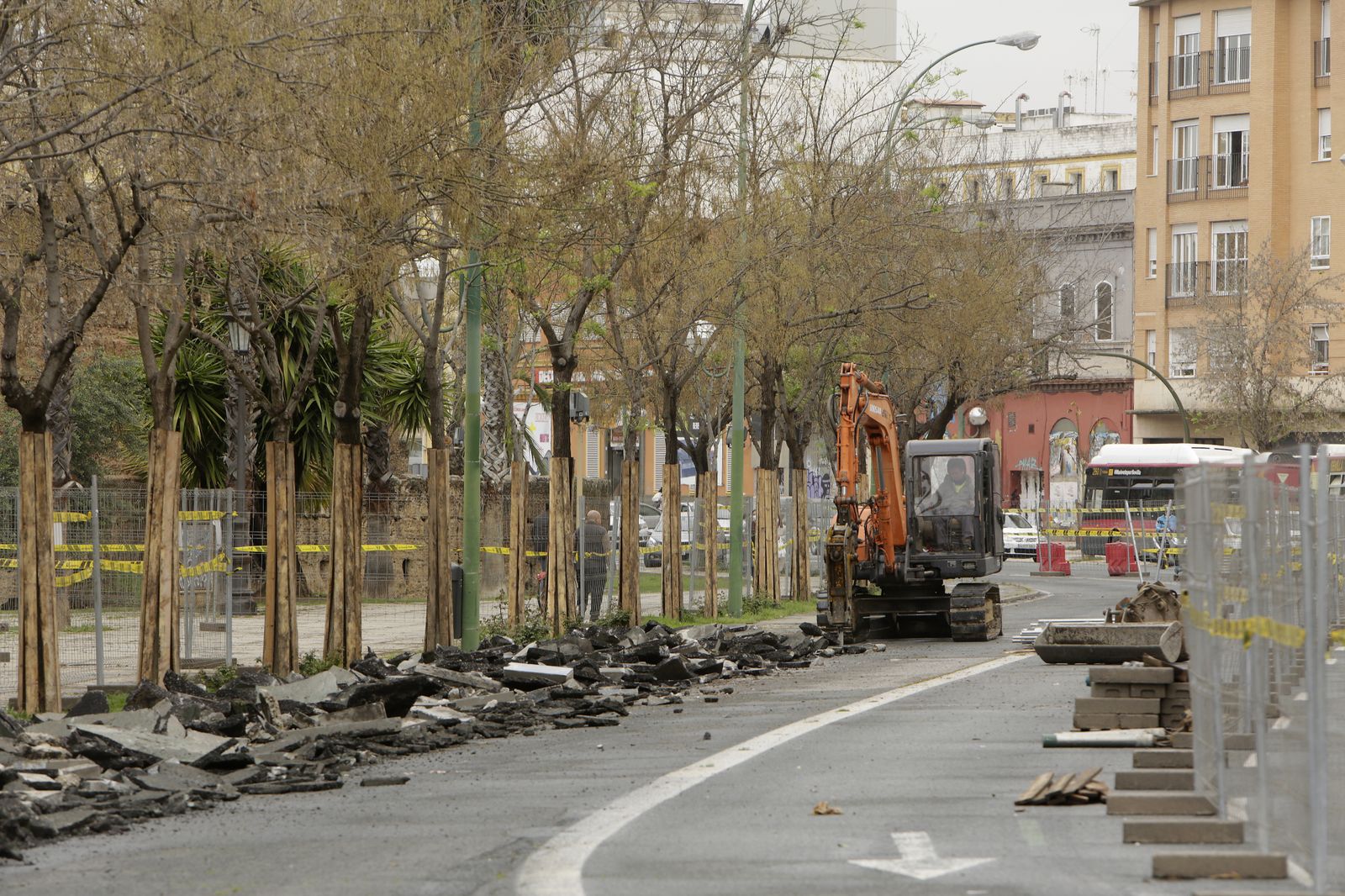 Obras en S.Fco Javier, Torneo y Ronda Histórica