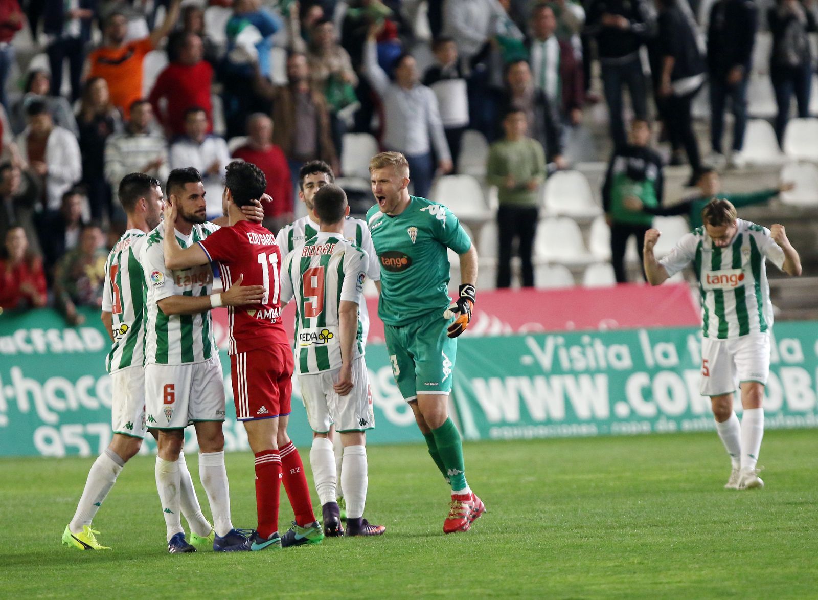 Las imágenes del Córdoba-Zaragoza