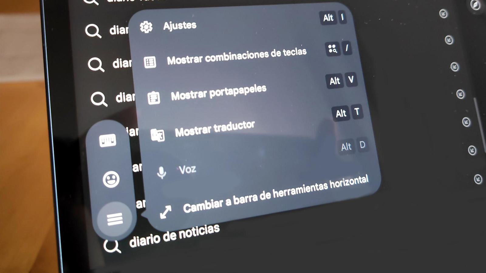 Tablet OnePlus Pad 3 - Teclado