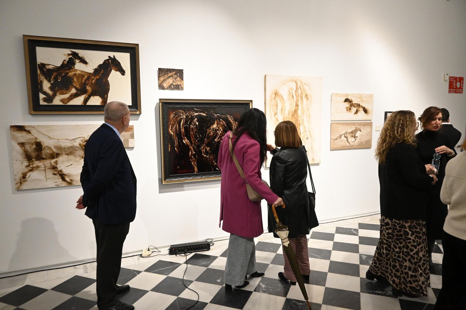 Inauguración de la exposición `Ánima´ de Tiziana Domínguez