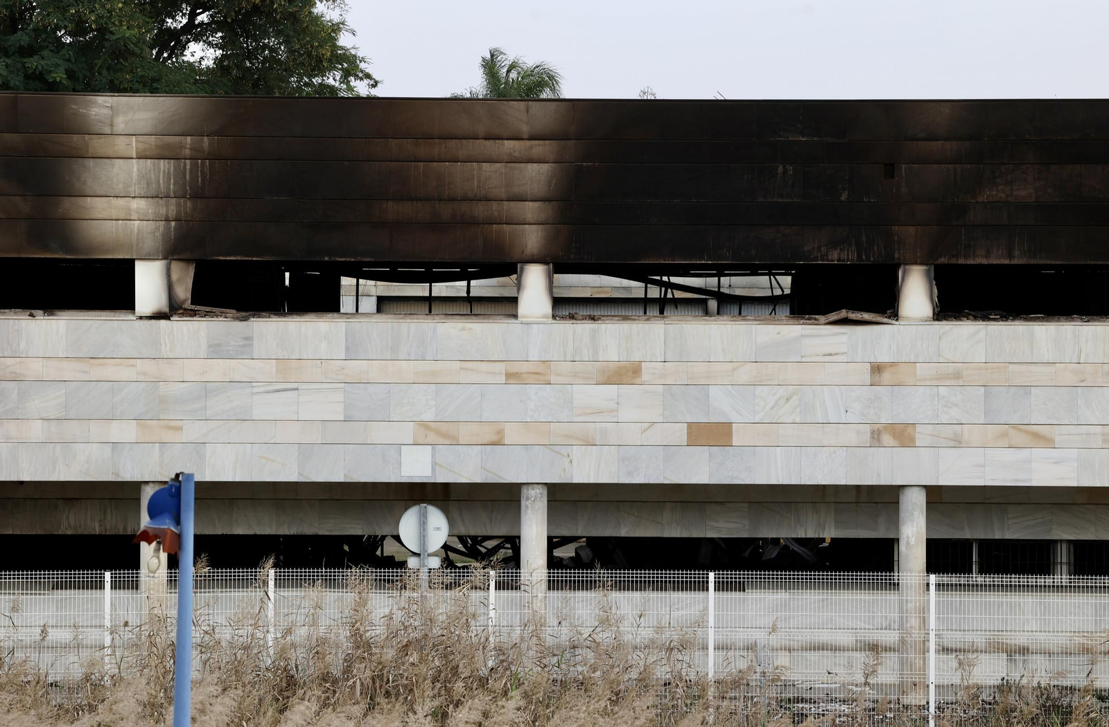 Así ha quedado el Auditorio Rocío Jurado tras el incendio