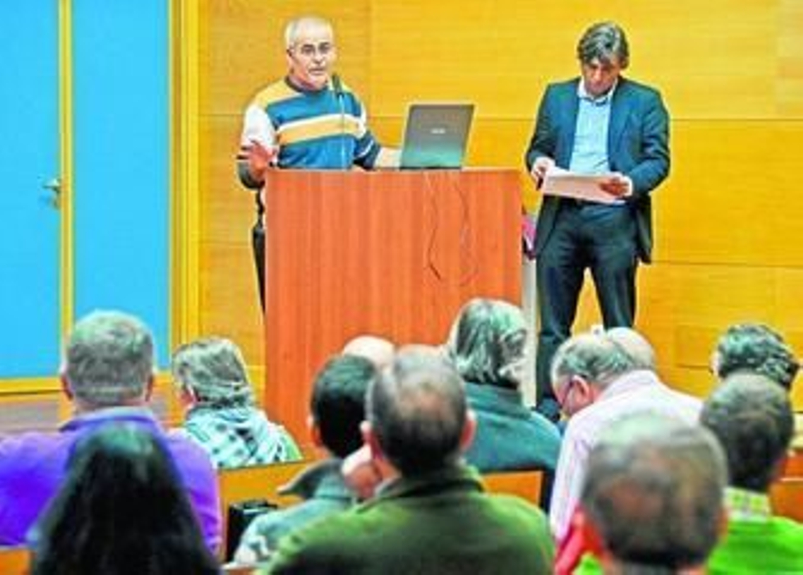 Un momento de la jornada que celebró la coordinadora el pasado martes en el campus de La Asunción.