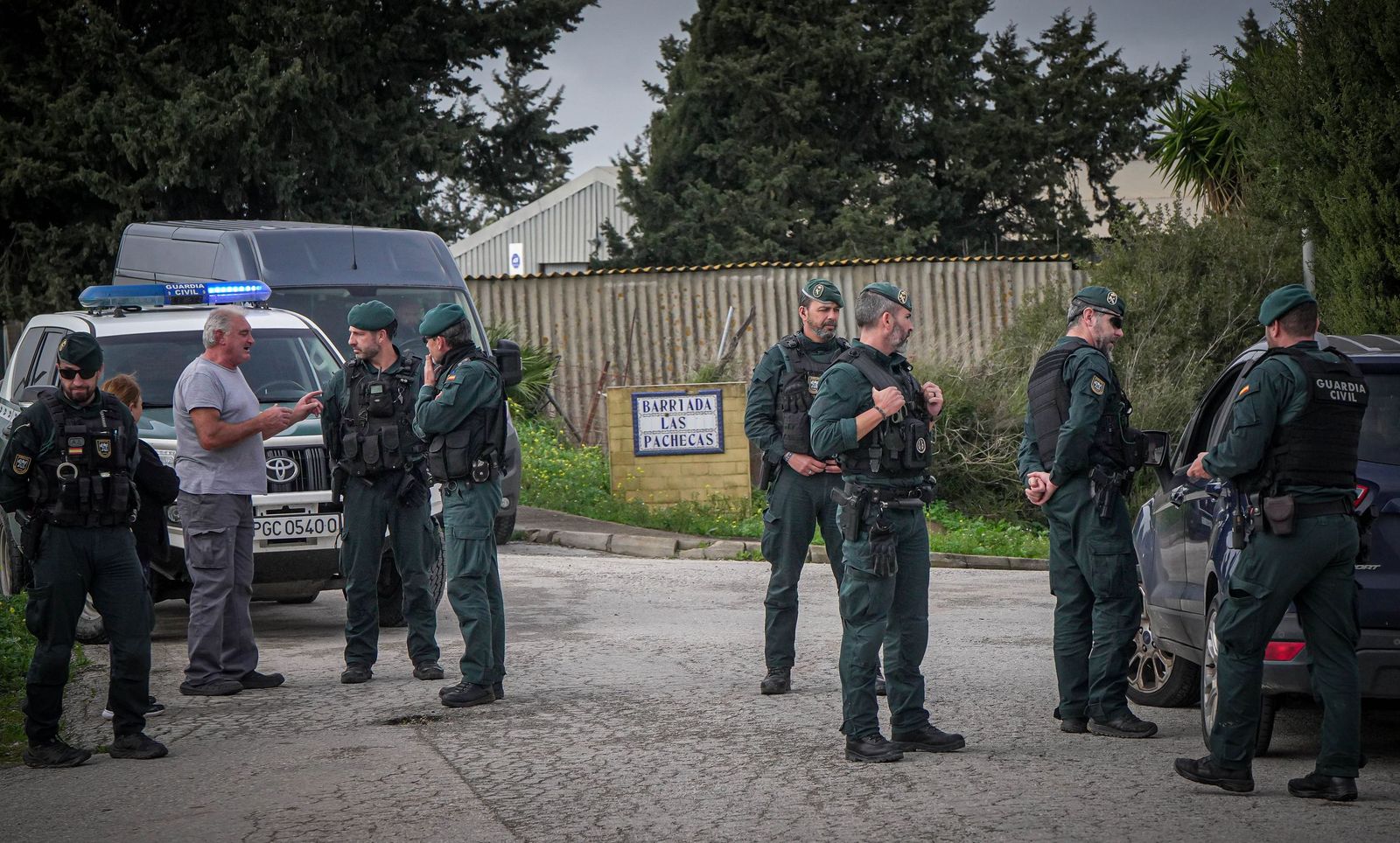 Imágenes de las zonas afectadas por la crecida del rio Guadalete en Jerez