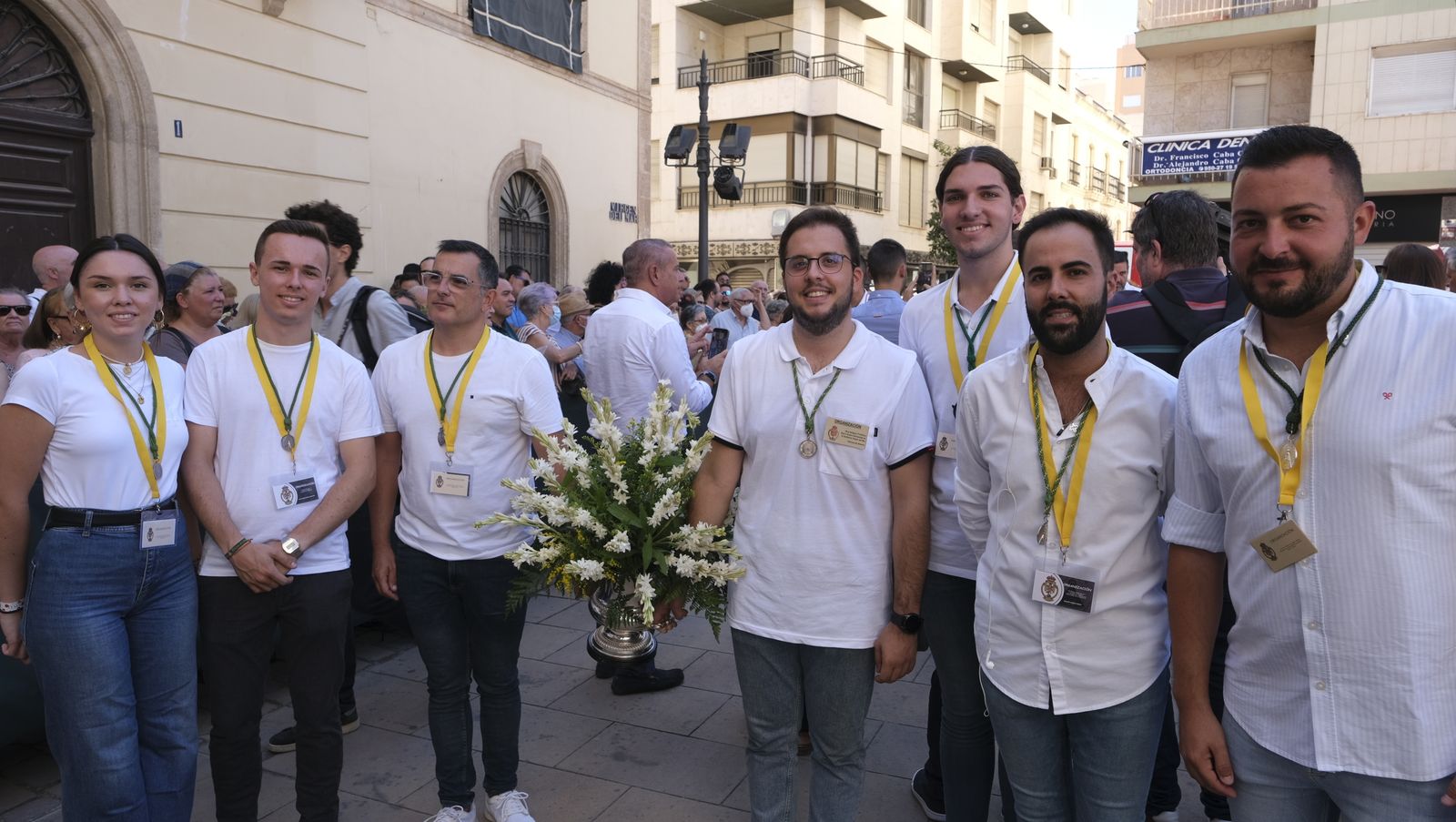 Imágenes de la ofrenda floral a la Virgen del Mar. Feria de Almería 2022