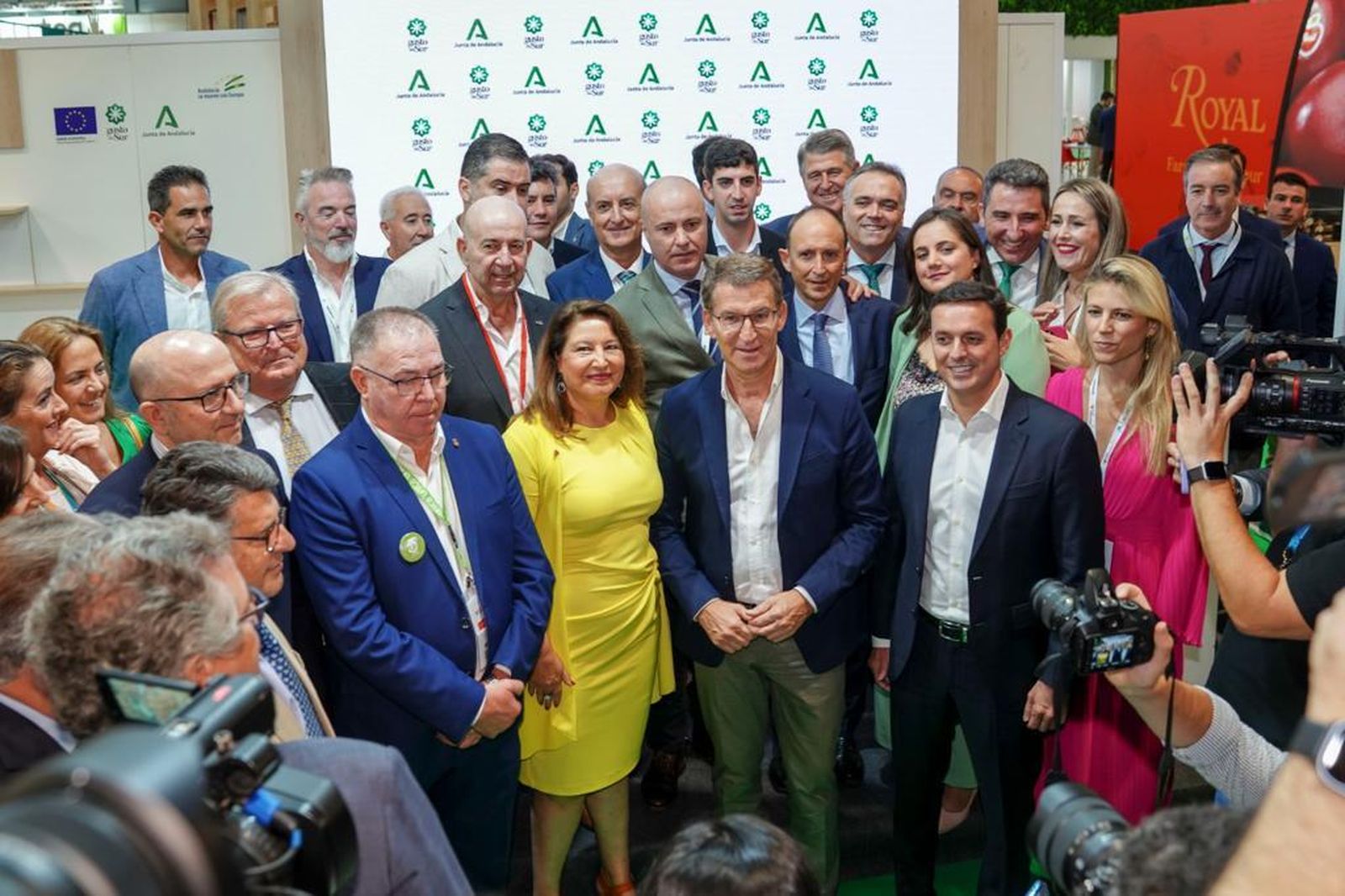 Visita de Alberto Núñez Feijóo a Fruit Attraction.