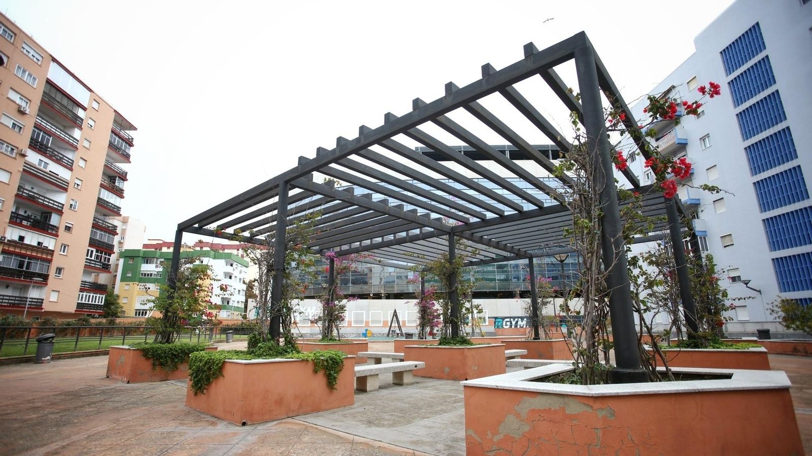La plaza dedicada a La Habana en Cádiz