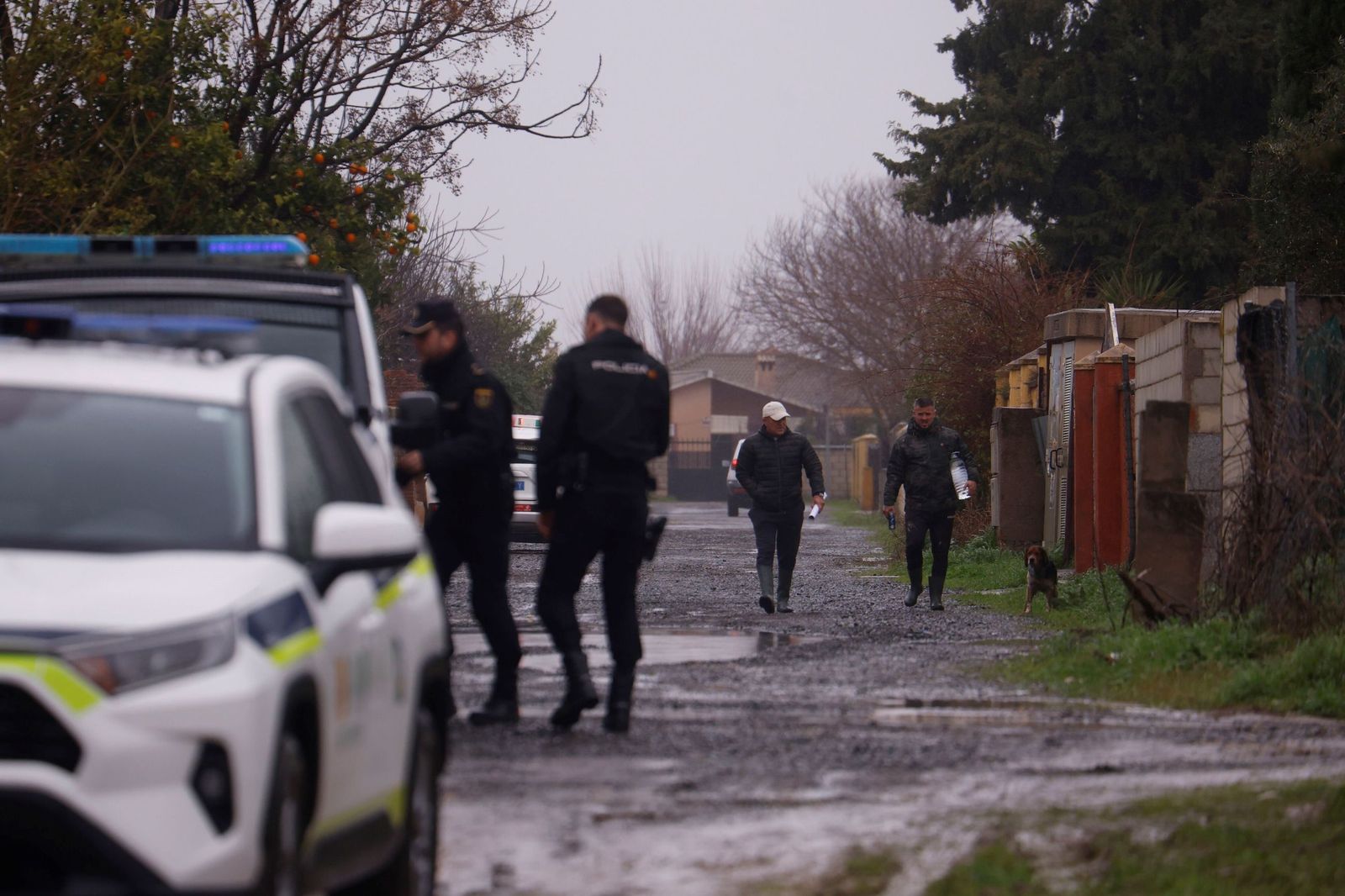Los vecinos de la parcelación de Guadalvalle de Córdoba miran con temor la crecida del Guadalquivir