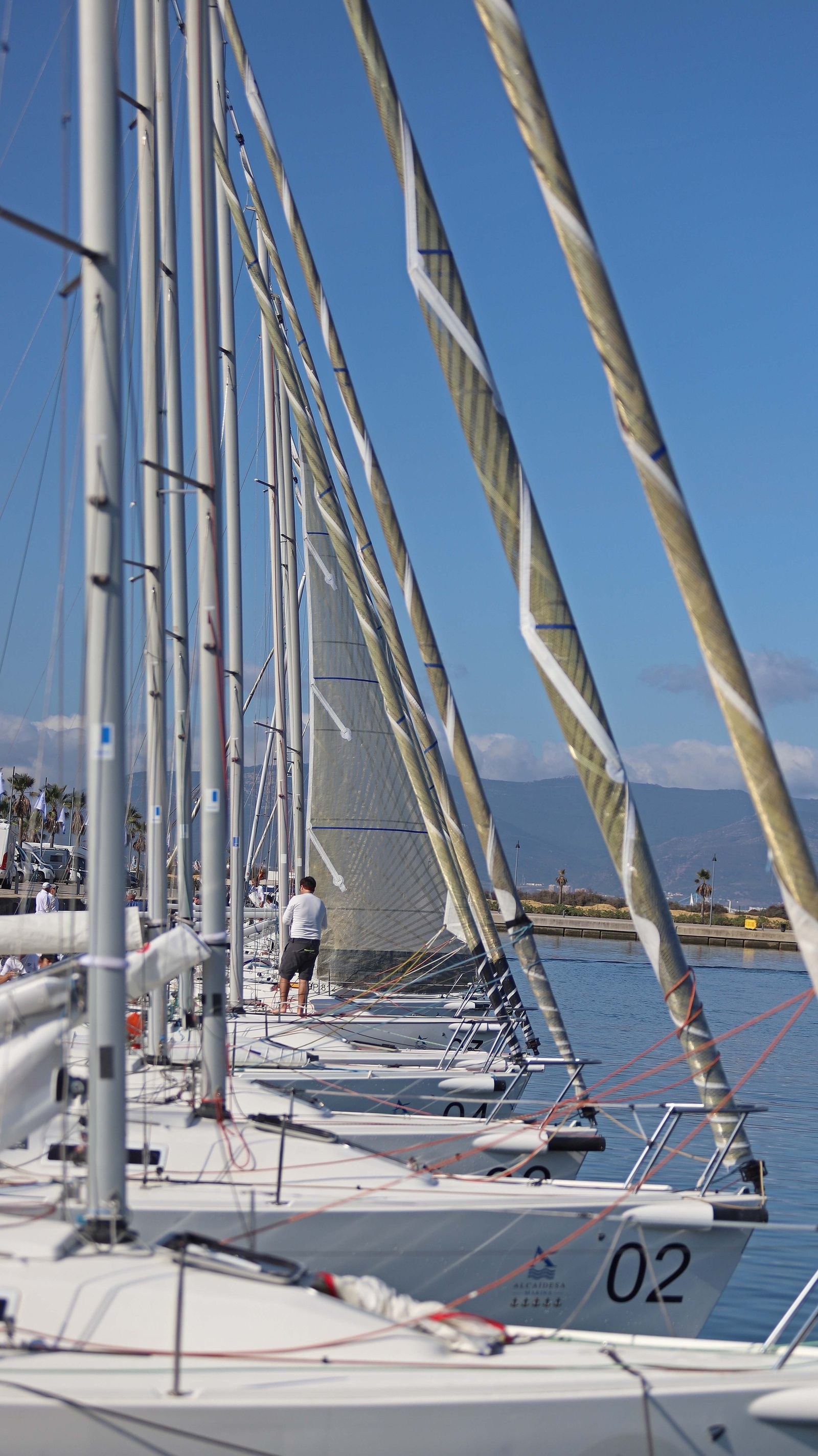 Fotos del XV Campeonato de Vela de España J80 en La Línea