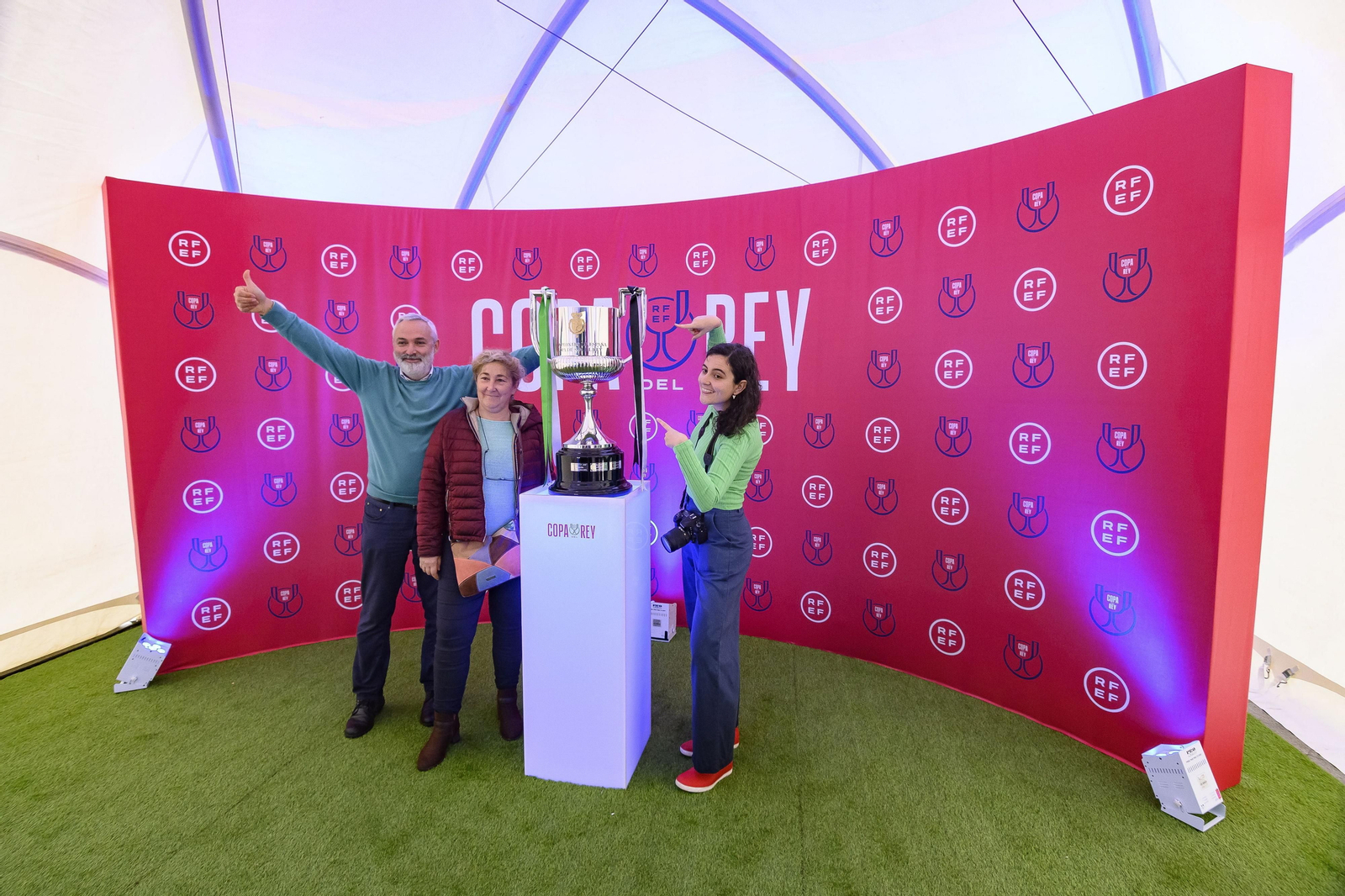 Betis - Valencia | La final de la Copa del Rey se ambienta pese a la lluvia