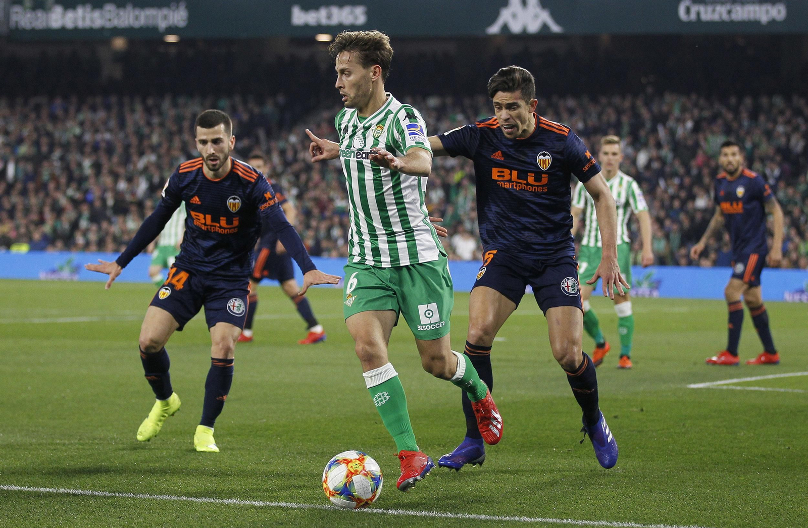 Las imágenes del Betis-Valencia de la Copa del Rey