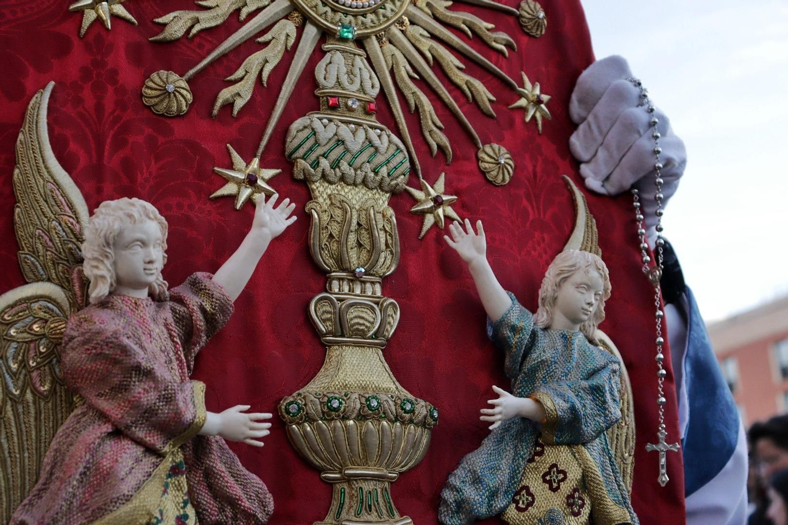 El Huerto el Domingo de Ramos en Málaga, en imágenes