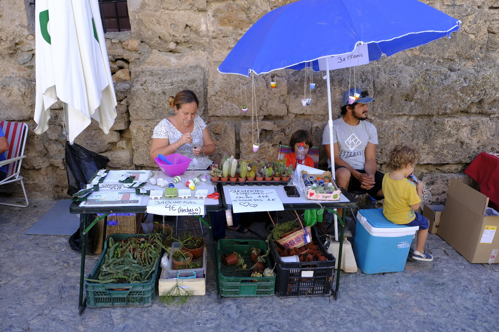 Fotogalería del ecomercado de Almócita. Almería